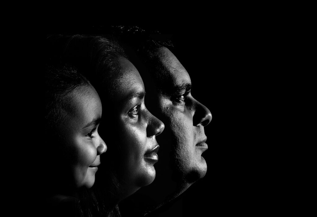family, father, mother, daughter, generations, faces, profiles, people, portrait, family, family, family, family, family